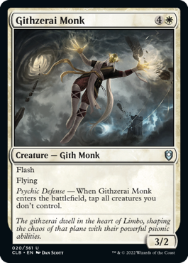 Githzerai Monk [Commander Legends: Battle for Baldur's Gate] - The Mythic Store | 24h Order Processing