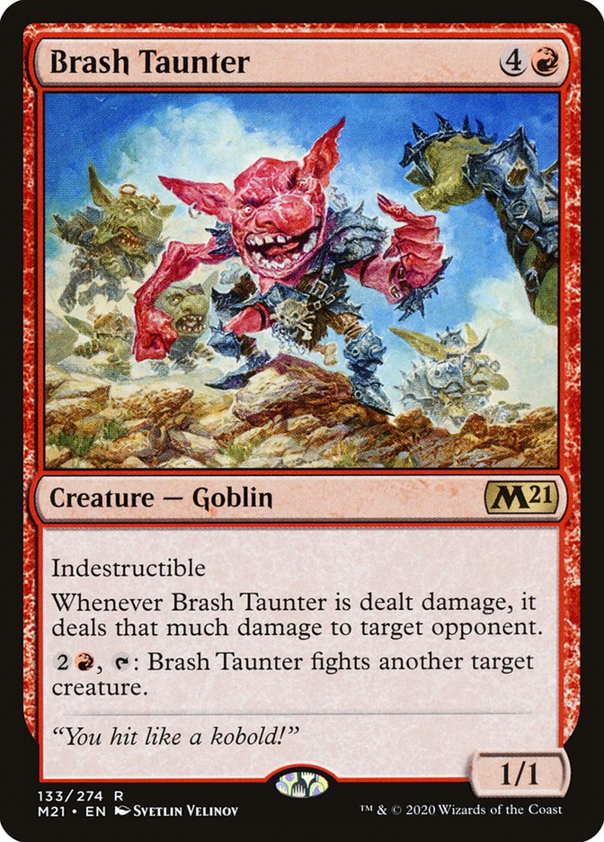 Brash Taunter [Core Set 2021] - The Mythic Store | 24h Order Processing