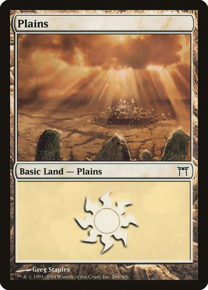 Plains (288) [Champions of Kamigawa] - The Mythic Store | 24h Order Processing
