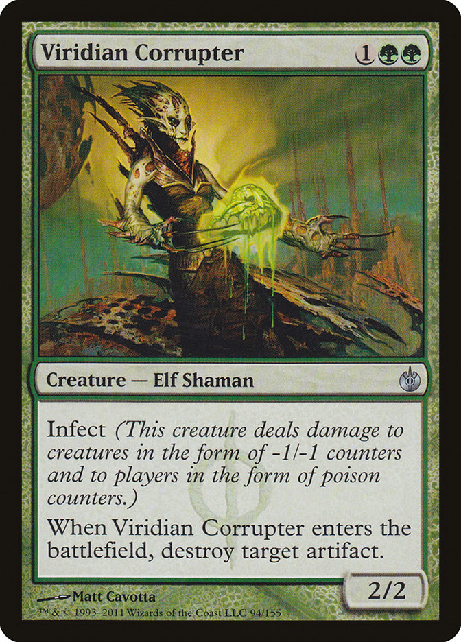 Viridian Corrupter [Mirrodin Besieged] - The Mythic Store | 24h Order Processing