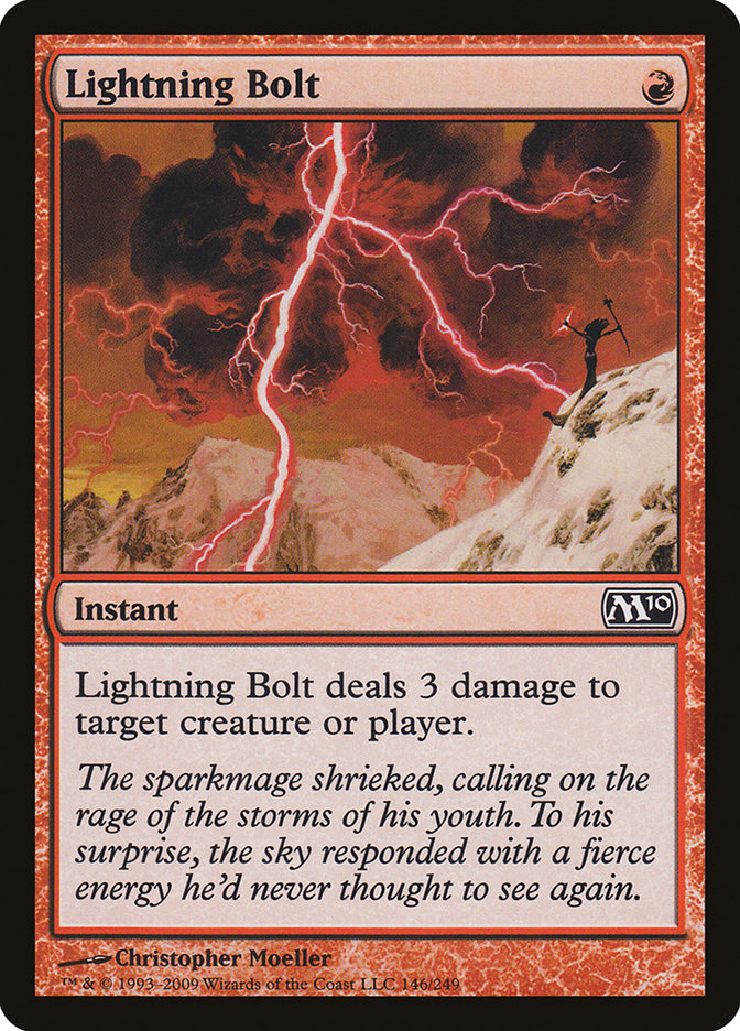Lightning Bolt [Magic 2010] - The Mythic Store | 24h Order Processing