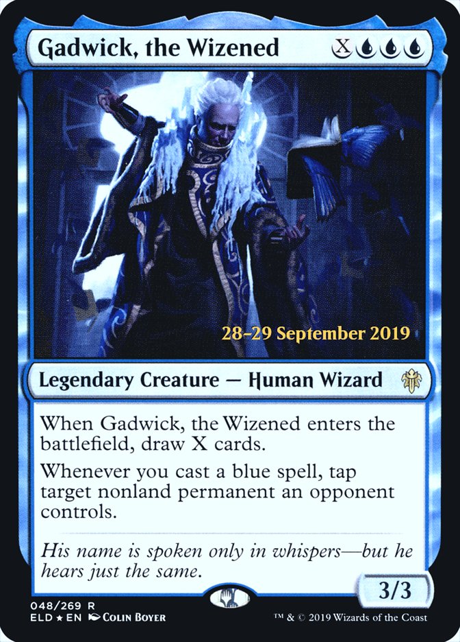 Gadwick, the Wizened [Throne of Eldraine Prerelease Promos] - The Mythic Store | 24h Order Processing