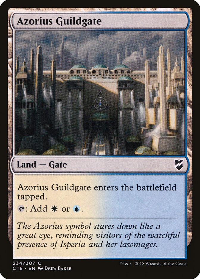 Azorius Guildgate [Commander 2018] - The Mythic Store | 24h Order Processing
