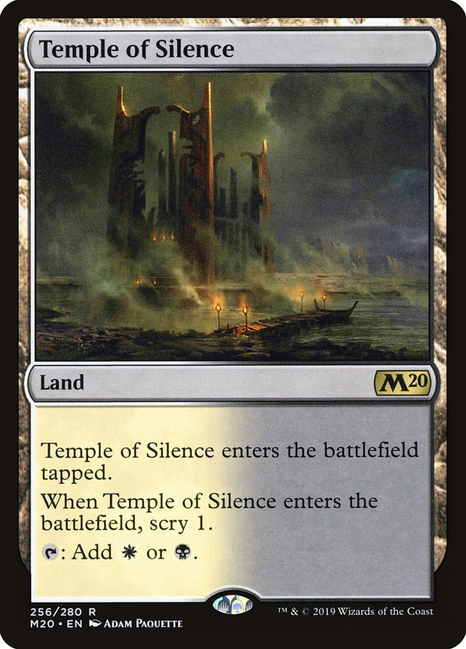 Temple of Silence [Core Set 2020] - The Mythic Store | 24h Order Processing