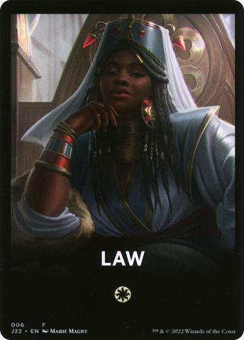 Law Theme Card [Jumpstart 2022 Front Cards] - The Mythic Store | 24h Order Processing