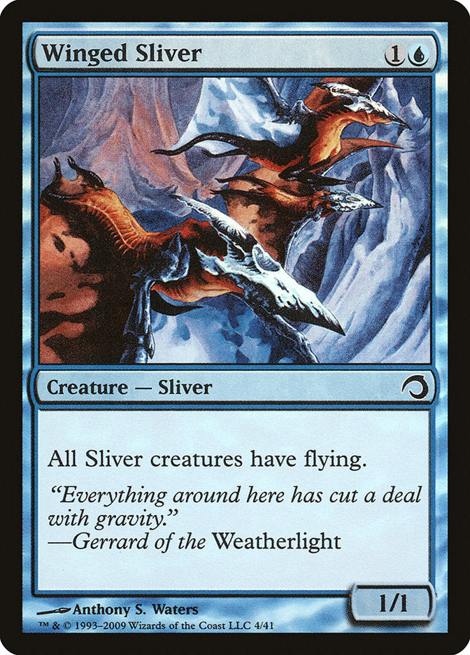 Winged Sliver [Premium Deck Series: Slivers] - The Mythic Store | 24h Order Processing