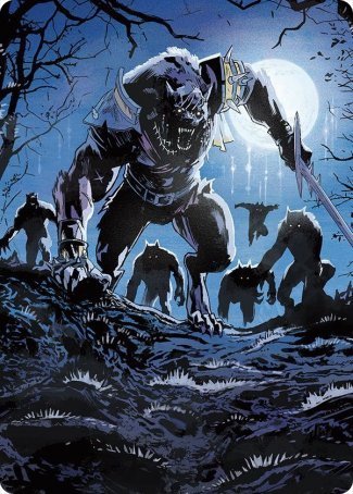 Tovolar, the Midnight Scourge 2 Art Card [Innistrad: Midnight Hunt Art Series] - The Mythic Store | 24h Order Processing