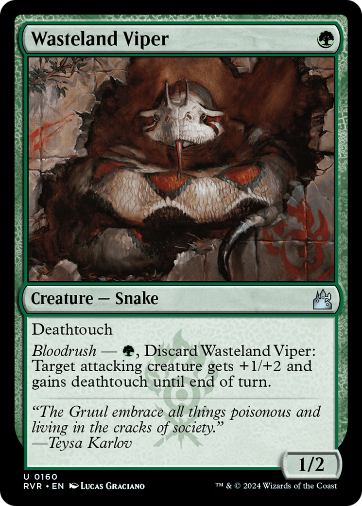 Wasteland Viper [Ravnica Remastered] - The Mythic Store | 24h Order Processing