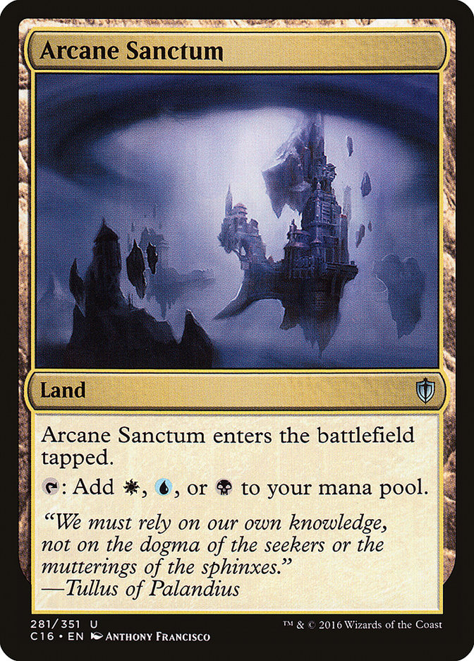 Arcane Sanctum [Commander 2016] - The Mythic Store | 24h Order Processing