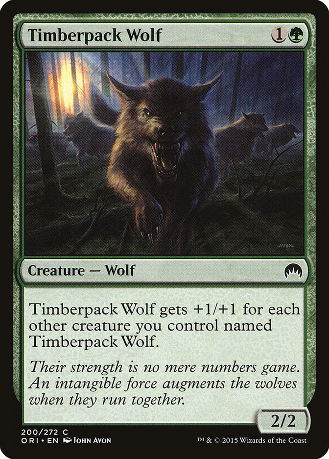 Timberpack Wolf [Magic Origins] - The Mythic Store | 24h Order Processing