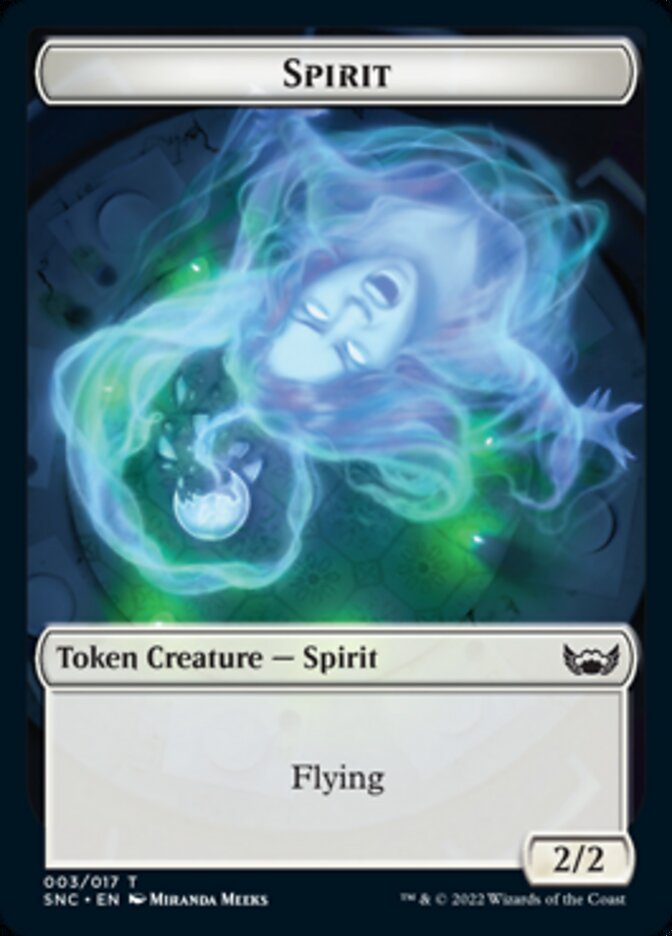 Devil // Spirit Double-Sided Token [Streets of New Capenna Tokens] - The Mythic Store | 24h Order Processing