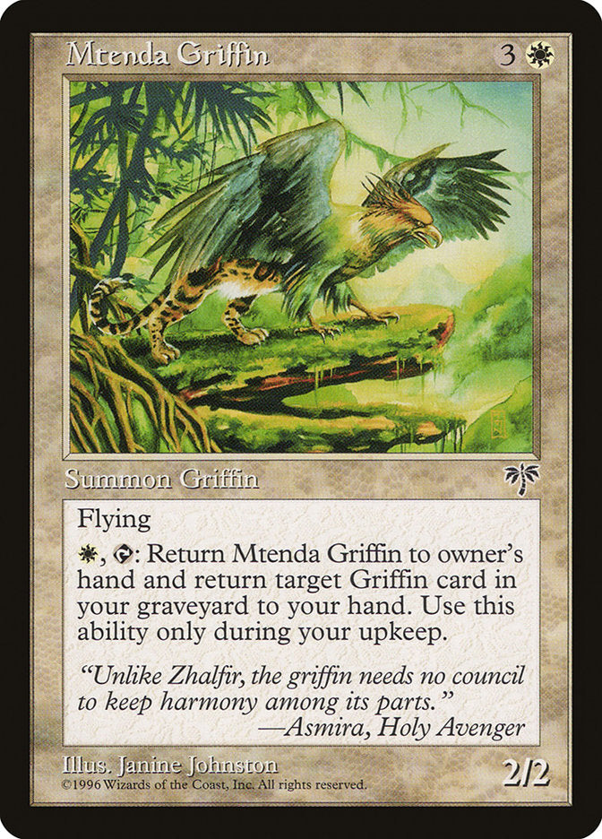 Mtenda Griffin [Mirage] - The Mythic Store | 24h Order Processing