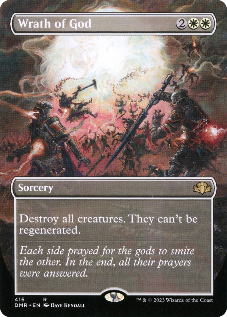 Wrath of God (Borderless Alternate Art) [Dominaria Remastered] - The Mythic Store | 24h Order Processing