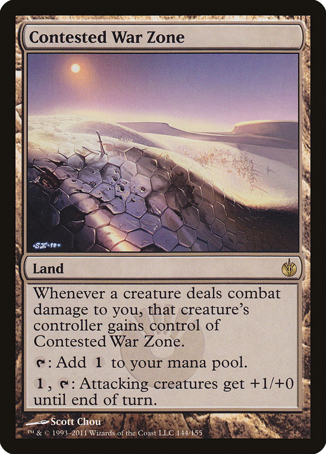 Contested War Zone [Mirrodin Besieged] - The Mythic Store | 24h Order Processing