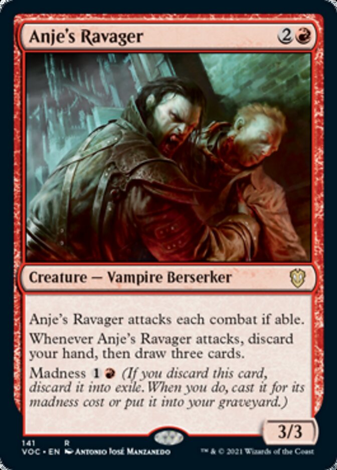 Anje's Ravager [Innistrad: Crimson Vow Commander] - The Mythic Store | 24h Order Processing