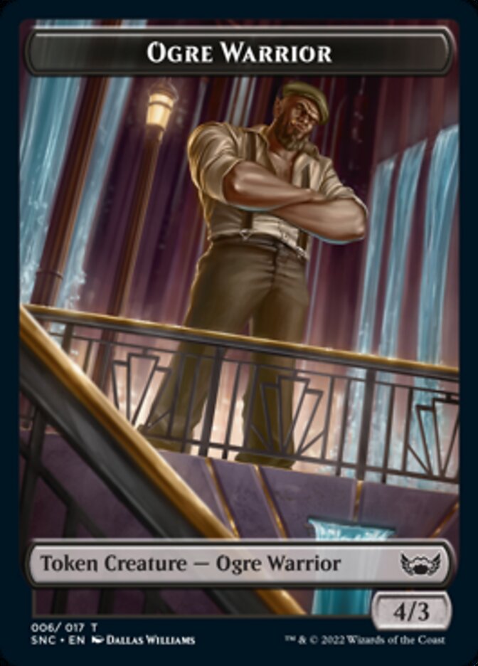 Ogre Warrior Token [Streets of New Capenna Tokens] - The Mythic Store | 24h Order Processing