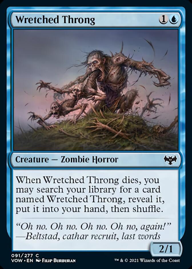 Wretched Throng [Innistrad: Crimson Vow] - The Mythic Store | 24h Order Processing
