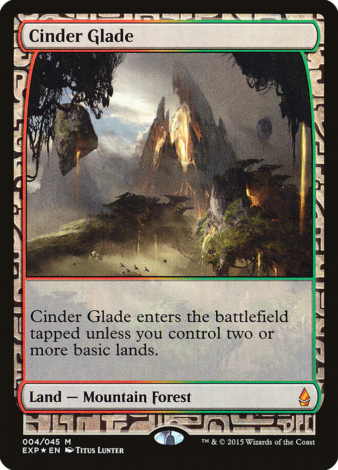 Cinder Glade [Zendikar Expeditions] - The Mythic Store | 24h Order Processing
