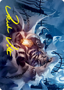 Cemetery Illuminator Art Card (Gold-Stamped Signature) [Innistrad: Crimson Vow Art Series] - The Mythic Store | 24h Order Processing