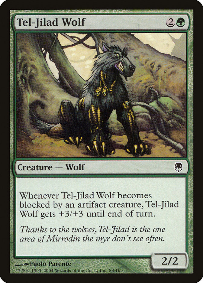 Tel-Jilad Wolf [Darksteel] - The Mythic Store | 24h Order Processing