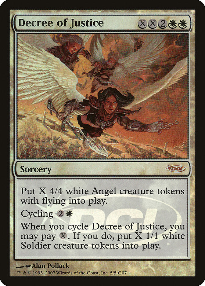 Decree of Justice [Judge Gift Cards 2007] - The Mythic Store | 24h Order Processing