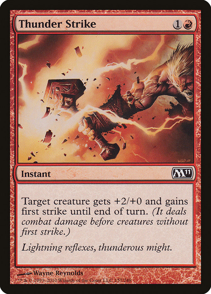 Thunder Strike [Magic 2011] - The Mythic Store | 24h Order Processing