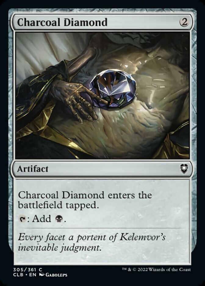 Charcoal Diamond [Commander Legends: Battle for Baldur's Gate] - The Mythic Store | 24h Order Processing