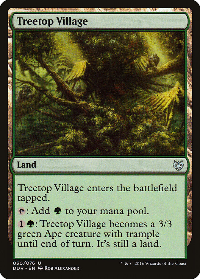 Treetop Village [Duel Decks: Nissa vs. Ob Nixilis] - The Mythic Store | 24h Order Processing