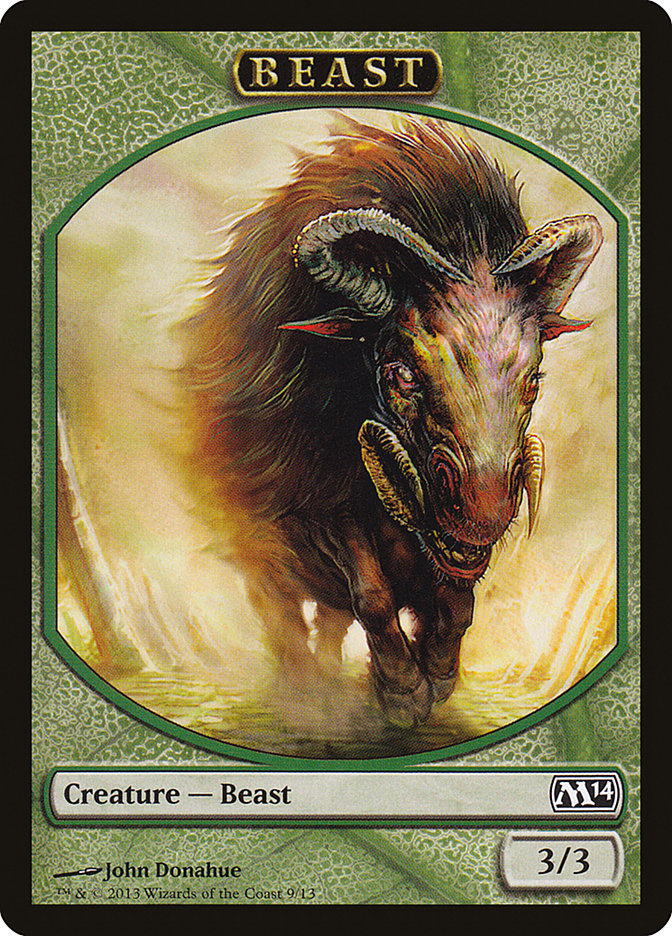 Beast Token [Magic 2014 Tokens] - The Mythic Store | 24h Order Processing
