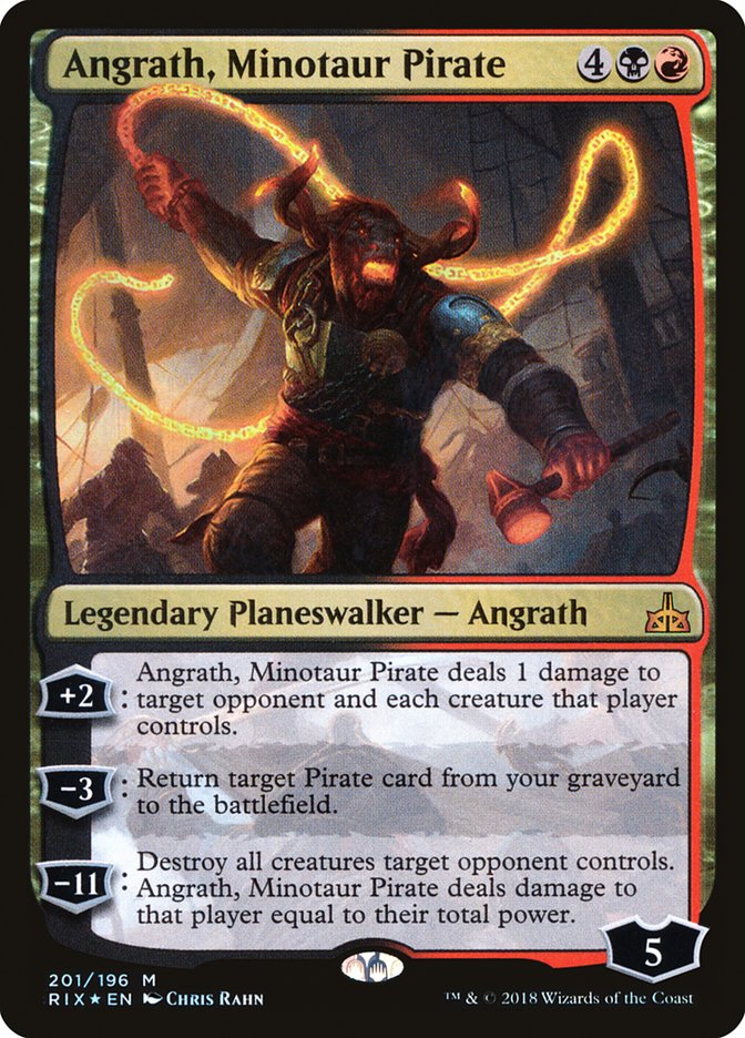 Angrath, Minotaur Pirate [Rivals of Ixalan] - The Mythic Store | 24h Order Processing
