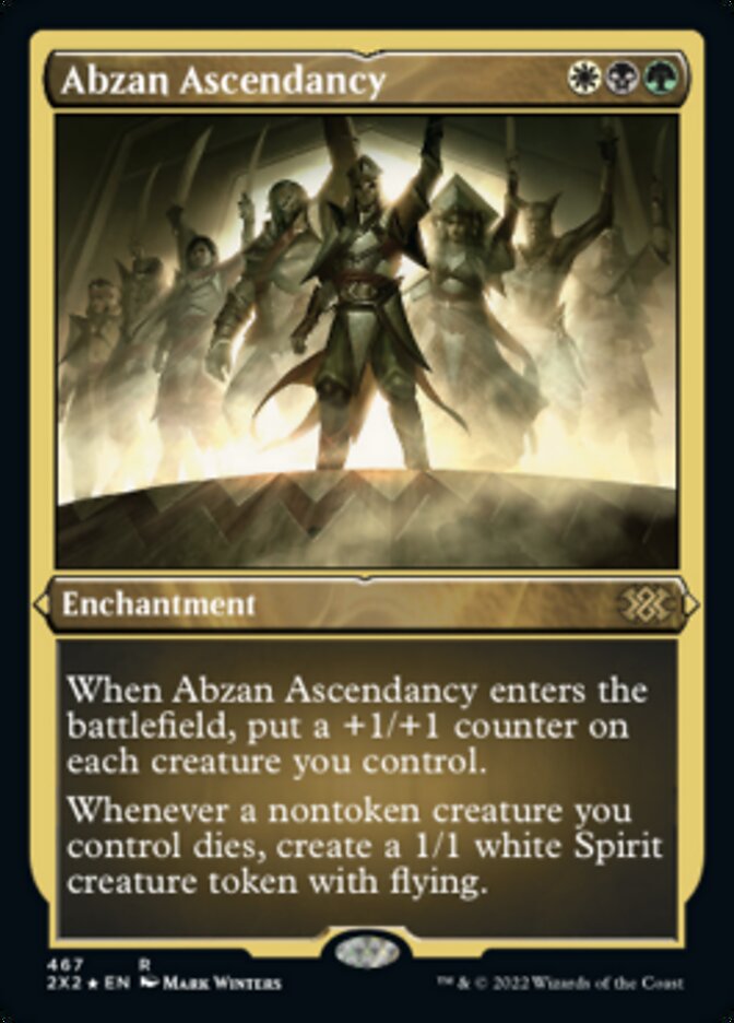 Abzan Ascendancy (Foil Etched) [Double Masters 2022] - The Mythic Store | 24h Order Processing