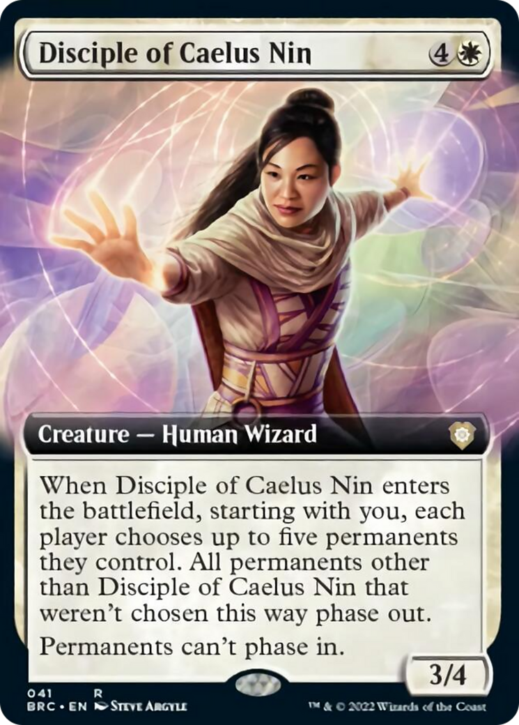 Disciple of Caelus Nin (Extended Art) [The Brothers' War Commander] - The Mythic Store | 24h Order Processing
