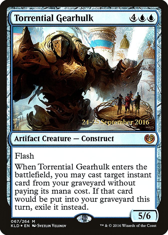 Torrential Gearhulk [Kaladesh Prerelease Promos] - The Mythic Store | 24h Order Processing