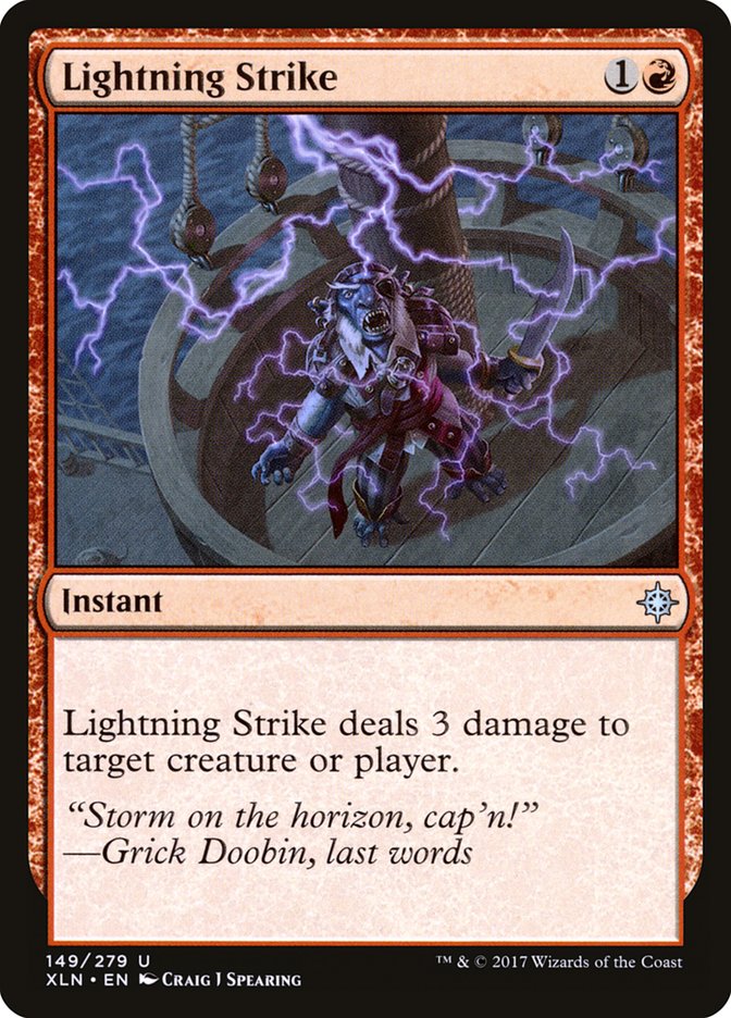 Lightning Strike [Ixalan] - The Mythic Store | 24h Order Processing