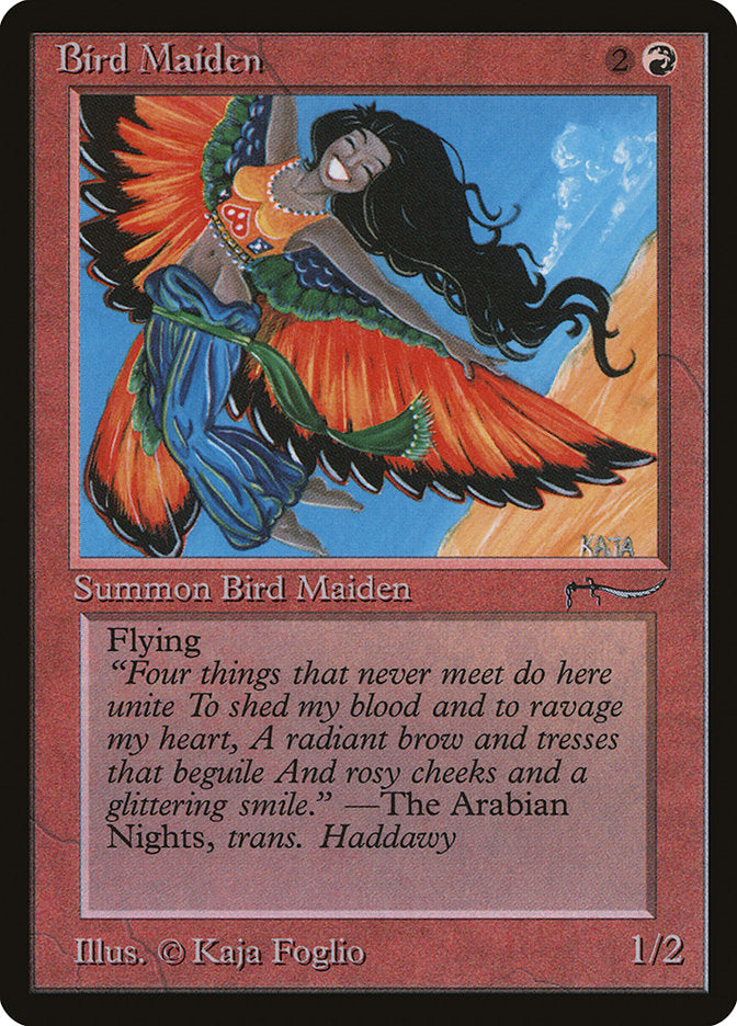 Bird Maiden (Dark Mana Cost) [Arabian Nights] - The Mythic Store | 24h Order Processing