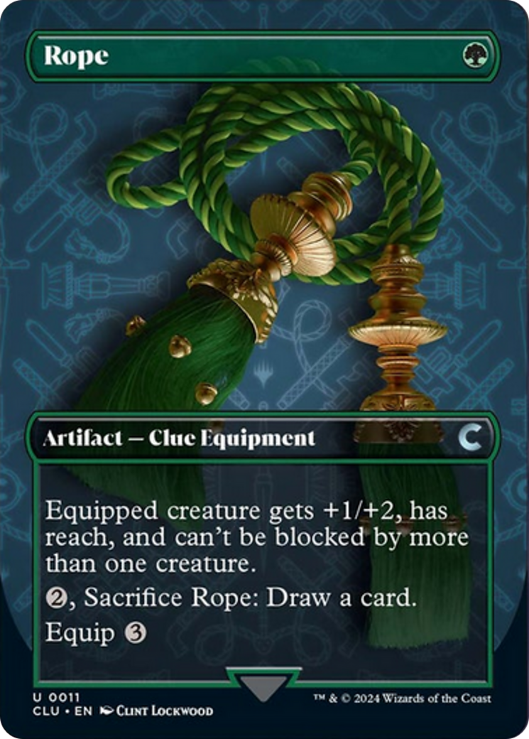 Rope (Borderless) [Ravnica: Clue Edition] - The Mythic Store | 24h Order Processing