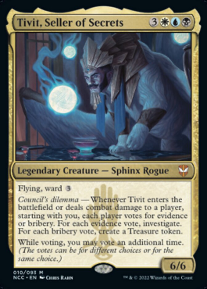 Tivit, Seller of Secrets [Streets of New Capenna Commander] - The Mythic Store | 24h Order Processing
