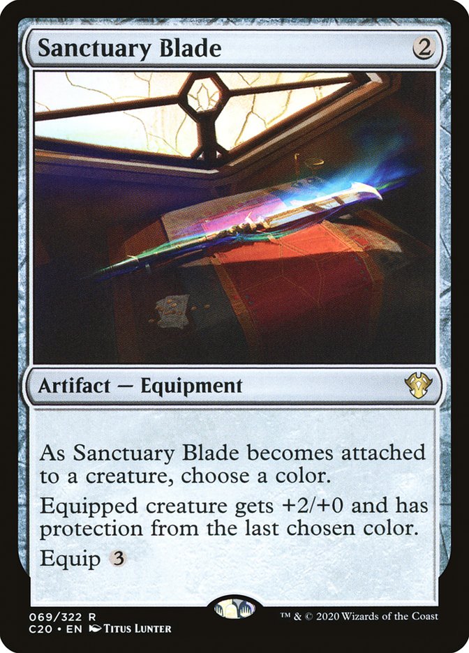 Sanctuary Blade [Commander 2020] - The Mythic Store | 24h Order Processing