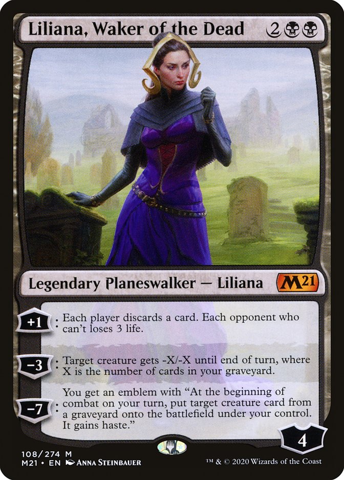 Liliana, Waker of the Dead [Core Set 2021] - The Mythic Store | 24h Order Processing