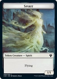 Spirit // Insect (013) Double-Sided Token [Commander 2020 Tokens] - The Mythic Store | 24h Order Processing