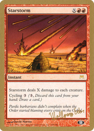 Starstorm - 2003 Wolfgang Eder (ONS) (SB) [World Championship Decks 2003] - The Mythic Store | 24h Order Processing