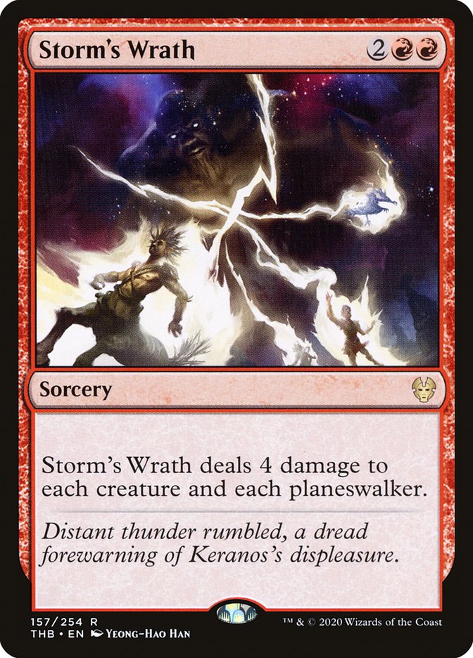 Storm's Wrath [Theros Beyond Death] - The Mythic Store | 24h Order Processing