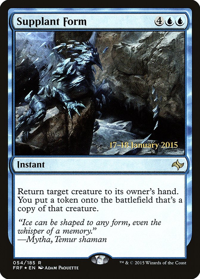Supplant Form [Fate Reforged Prerelease Promos] - The Mythic Store | 24h Order Processing