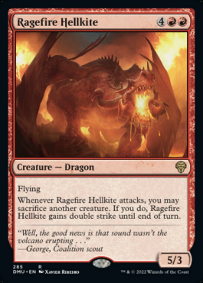 Ragefire Hellkite [Dominaria United] - The Mythic Store | 24h Order Processing