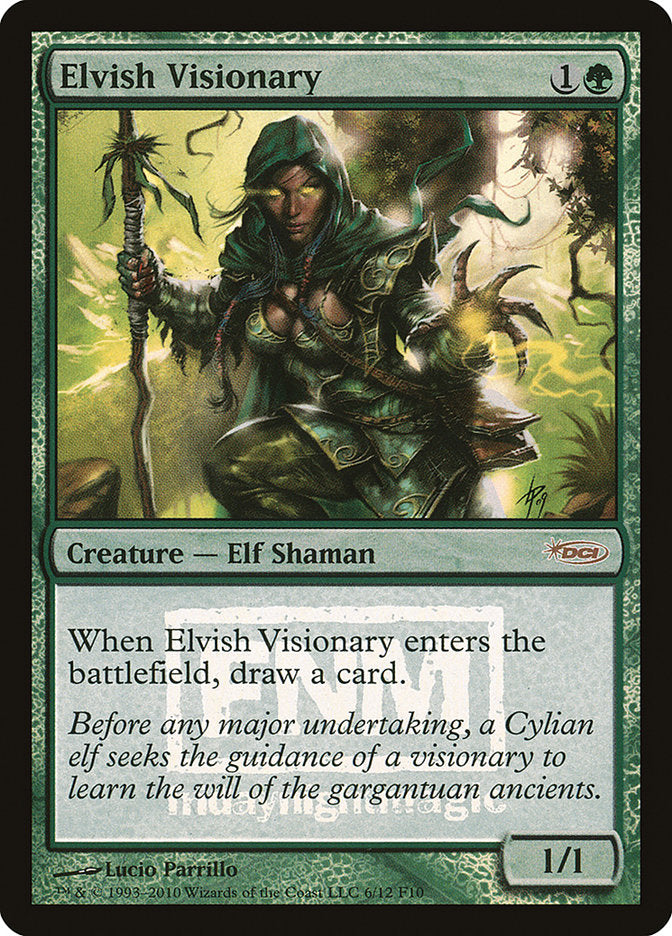 Elvish Visionary [Friday Night Magic 2010] - The Mythic Store | 24h Order Processing