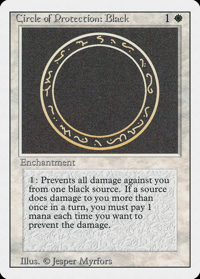 Circle of Protection: Black [Revised Edition] - The Mythic Store | 24h Order Processing