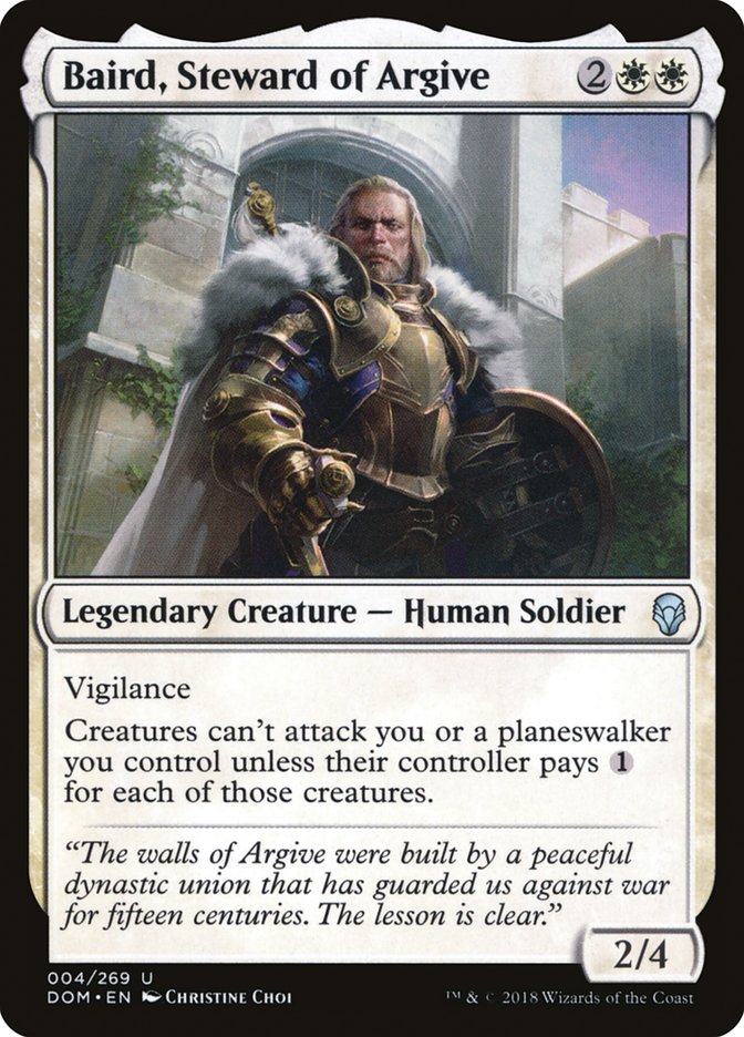 Baird, Steward of Argive [Dominaria] - The Mythic Store | 24h Order Processing