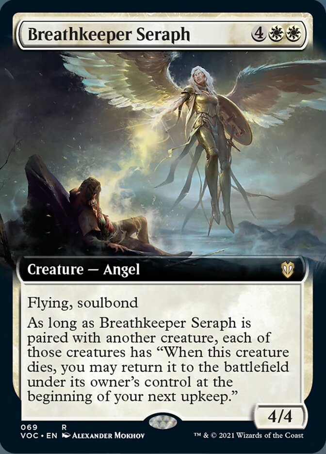Breathkeeper Seraph (Extended Art) [Innistrad: Crimson Vow Commander] - The Mythic Store | 24h Order Processing