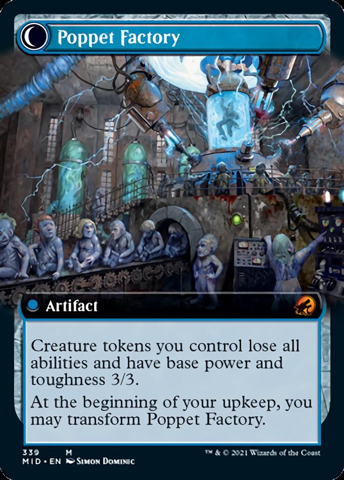 Poppet Stitcher // Poppet Factory (Extended Art) [Innistrad: Midnight Hunt] - The Mythic Store | 24h Order Processing