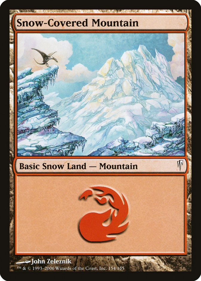 Snow-Covered Mountain [Coldsnap] - The Mythic Store | 24h Order Processing
